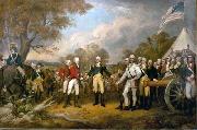 John Trumbull Surrender of General Burgoyne painting